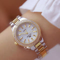 Montre Femme Luxe Cristal – Élégance Rose Gold ⌚✨