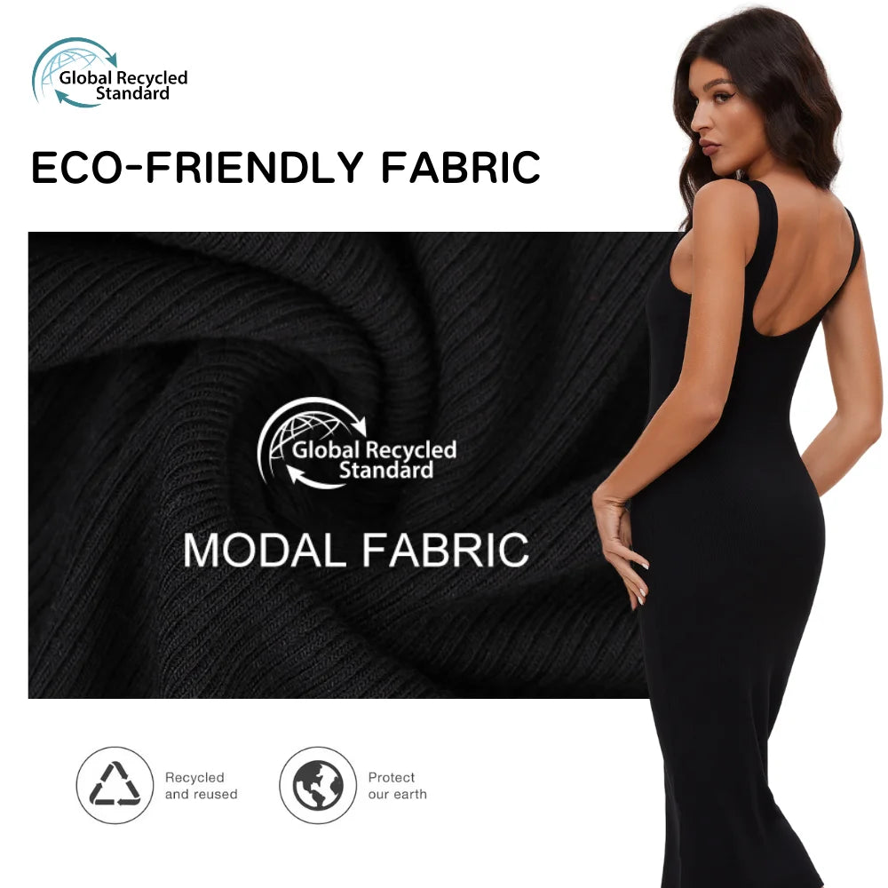 Robe Femme Moulante Élégante – Longue & Tendance