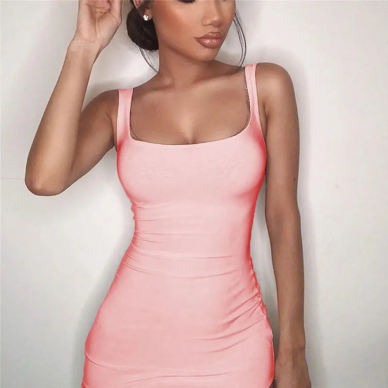 Robe Mini Femme Sexy – Bodycon Chic & Élégante ✨👗