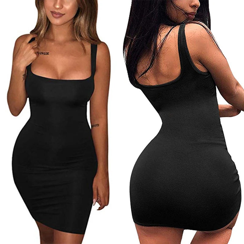 Robe Mini Femme Sexy – Bodycon Chic & Élégante ✨👗