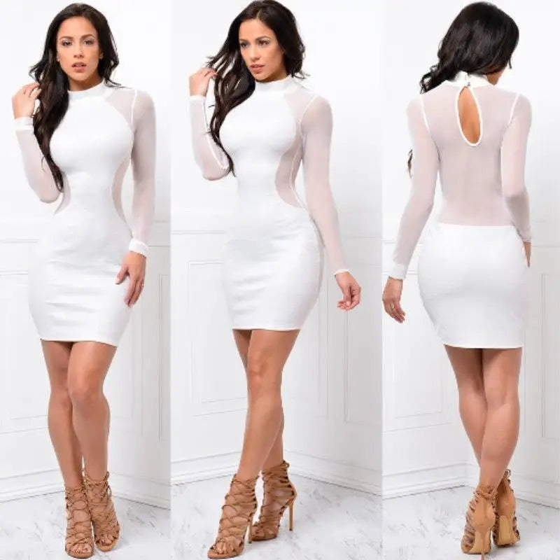 Robe Sexy Élégante Femme – Mini Robe Chic Dos Nu ✨