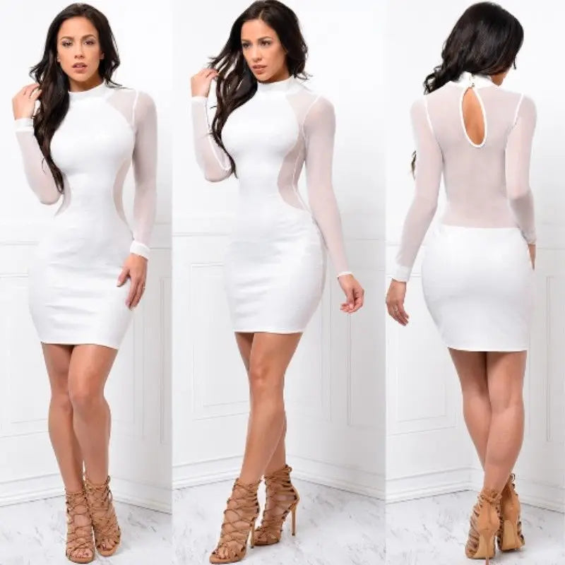 Robe Sexy Élégante Femme – Mini Robe Chic Dos Nu ✨