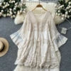 Robe Dentelle Femme Élégante – Vacances & Été Chic ✨