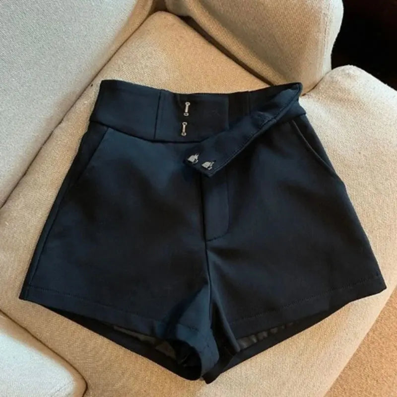 Jean short taille haute femme – short denim été tendance 2025
