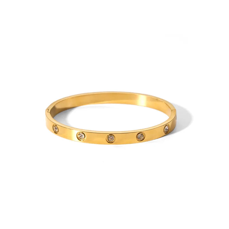 Bracelet Femme Luxe Doré Waterproof ✨💛