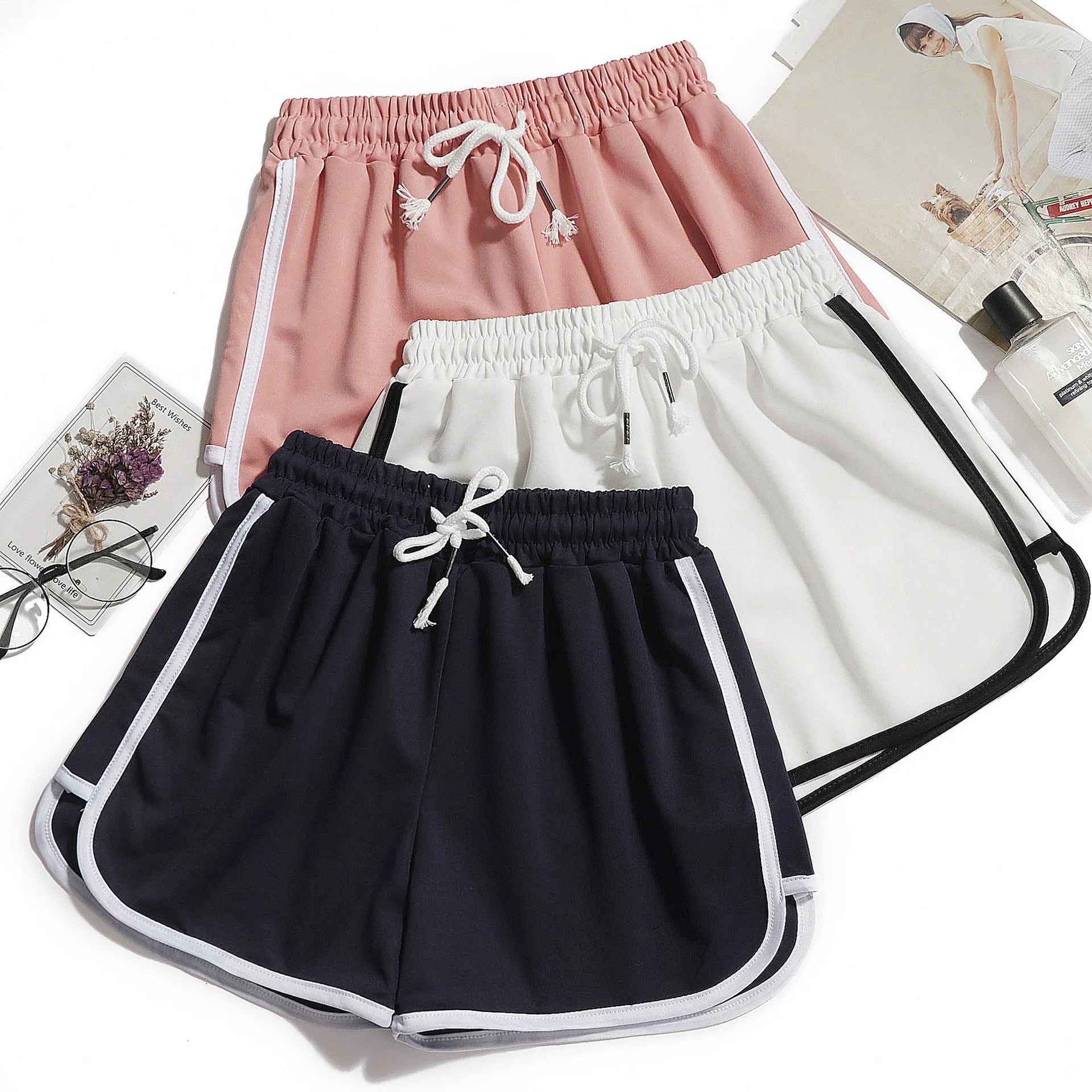 Short taille haute femme – short confortable été tendance 2025