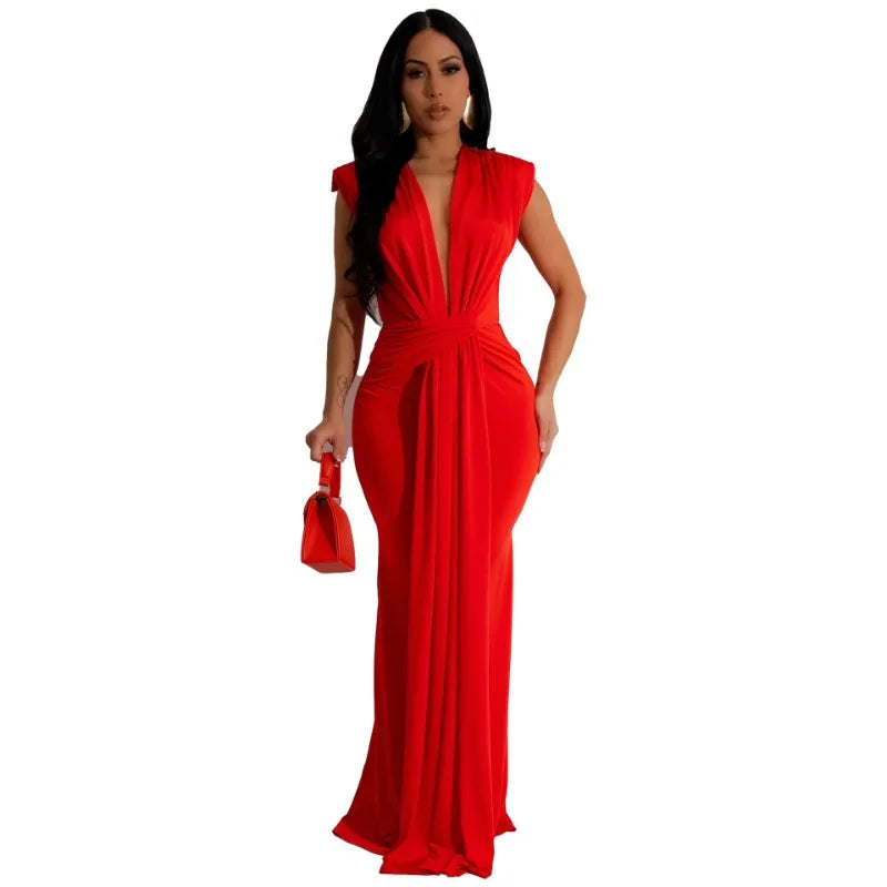 Robe élégante moulante femme – robe soirée chic tendance 2025