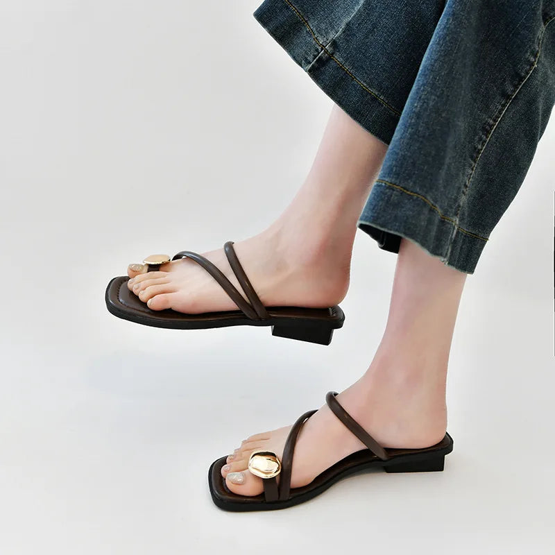 Sandales Femme Été Confort