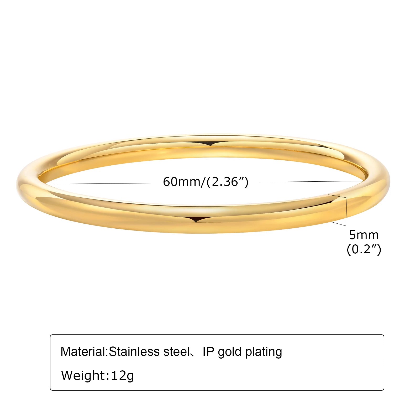 Bracelet Femme Élégant – Jonc Luxe Doré avec Zircon ✨💎