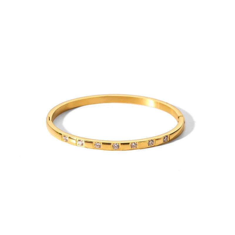 Bracelet Femme Luxe Doré Waterproof ✨💛