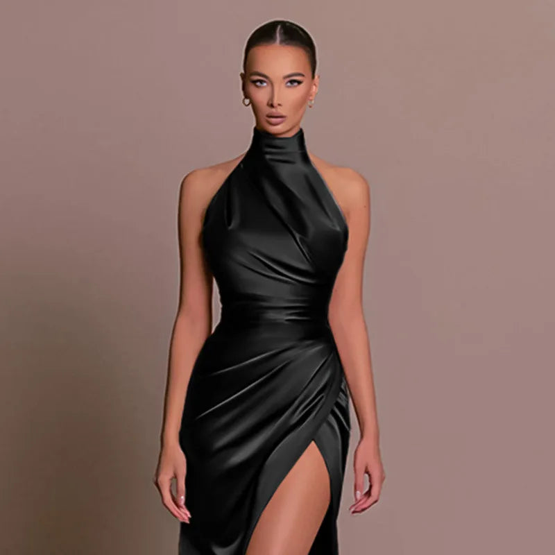 Robe élégante femme – robe longue chic soirée tendance 2025