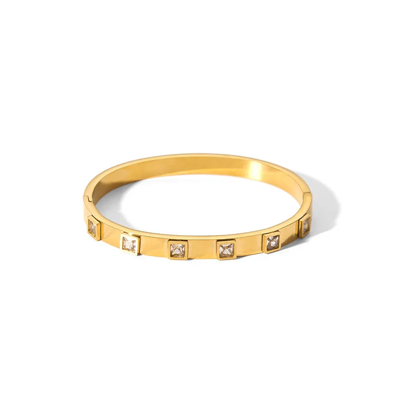 Bracelet Femme Luxe Doré Waterproof ✨💛