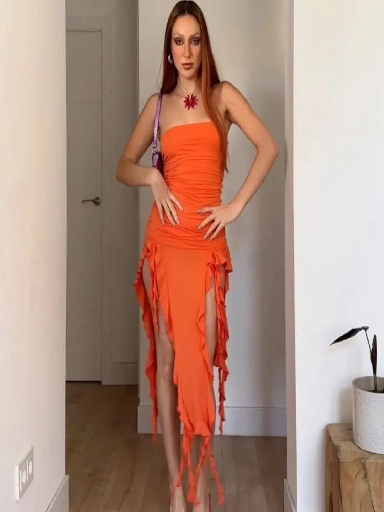 Robe d’été sexy femme – coupe moulante élégante & tendance