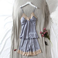 Nuisette Satin Sexy Femme – Pyjama Luxe Nuit Chic ✨💖