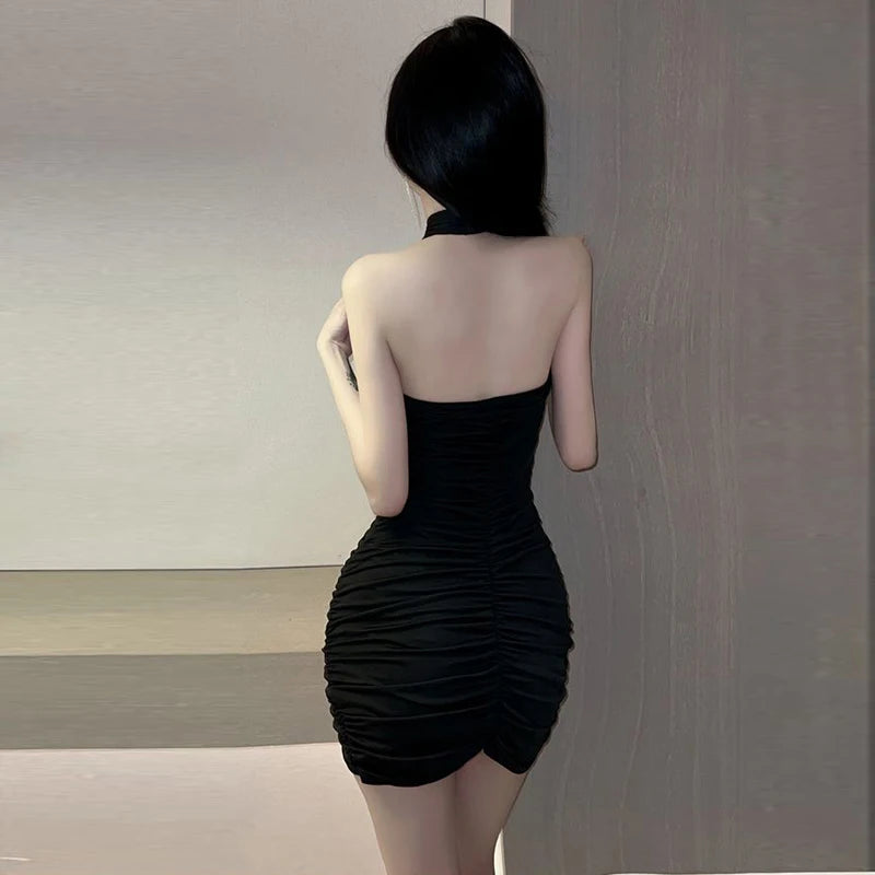 Robe moulante sexy femme – robe soirée dos nu élégante tendance 2025