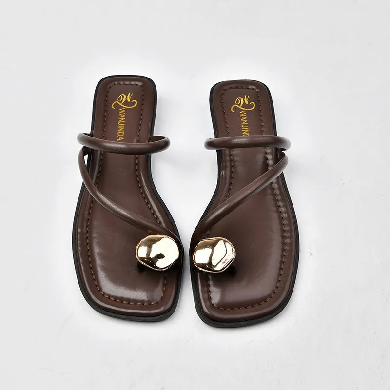 Sandales Femme Été Confort