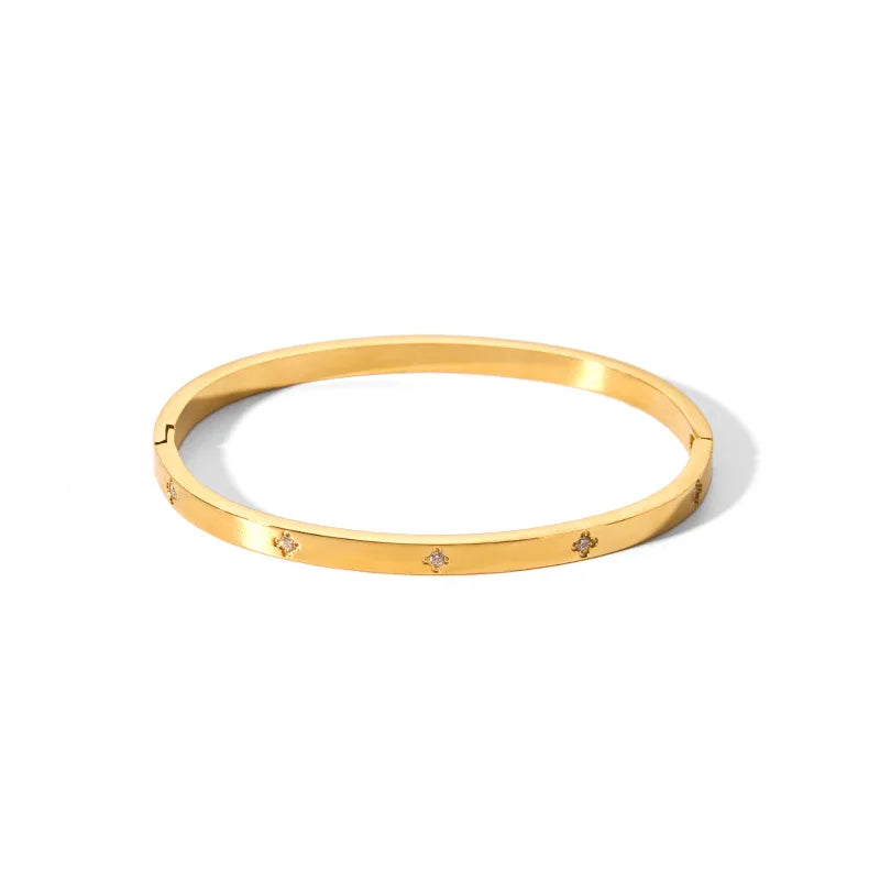 Bracelet Femme Luxe Doré Waterproof ✨💛