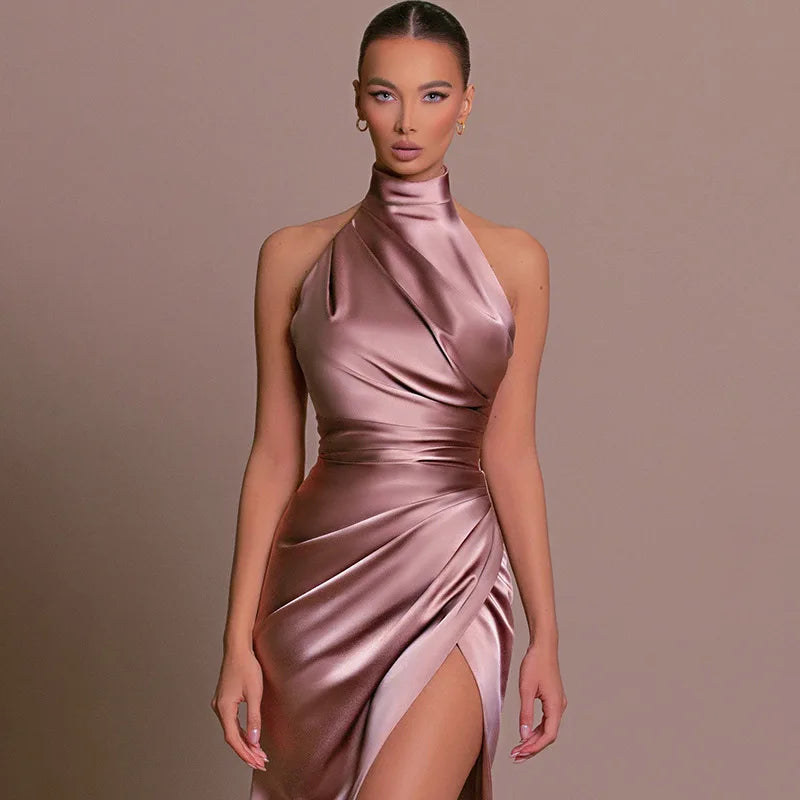 Robe élégante femme – robe longue chic soirée tendance 2025