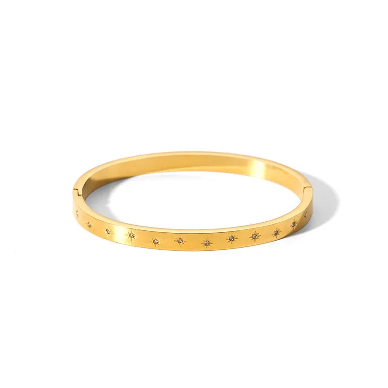 Bracelet Femme Luxe Doré Waterproof ✨💛