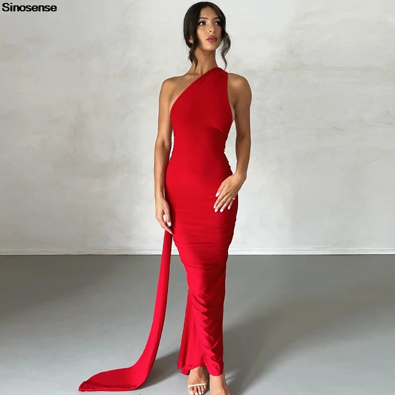 Robe longue dos nu sexy femme – robe soirée élégante tendance 2025